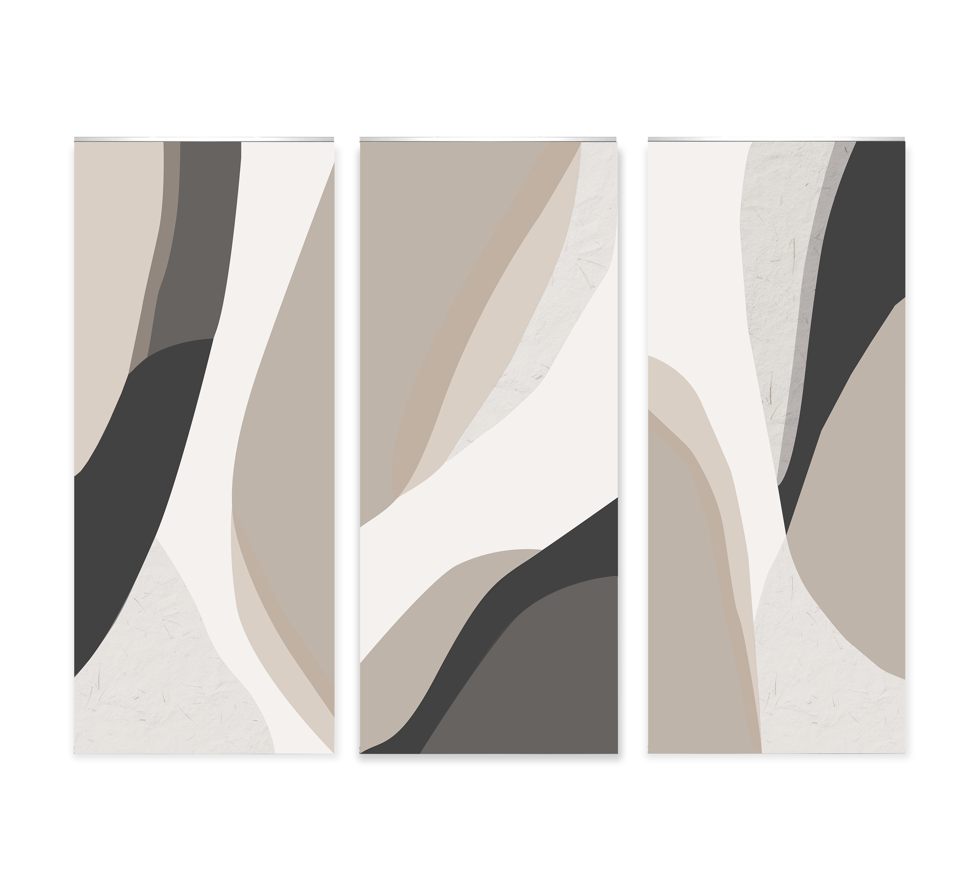 Visuel mural - Abstrait Triptyque
