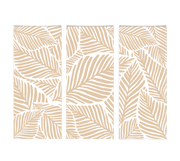 Visuel mural - Feuillage Triptyque