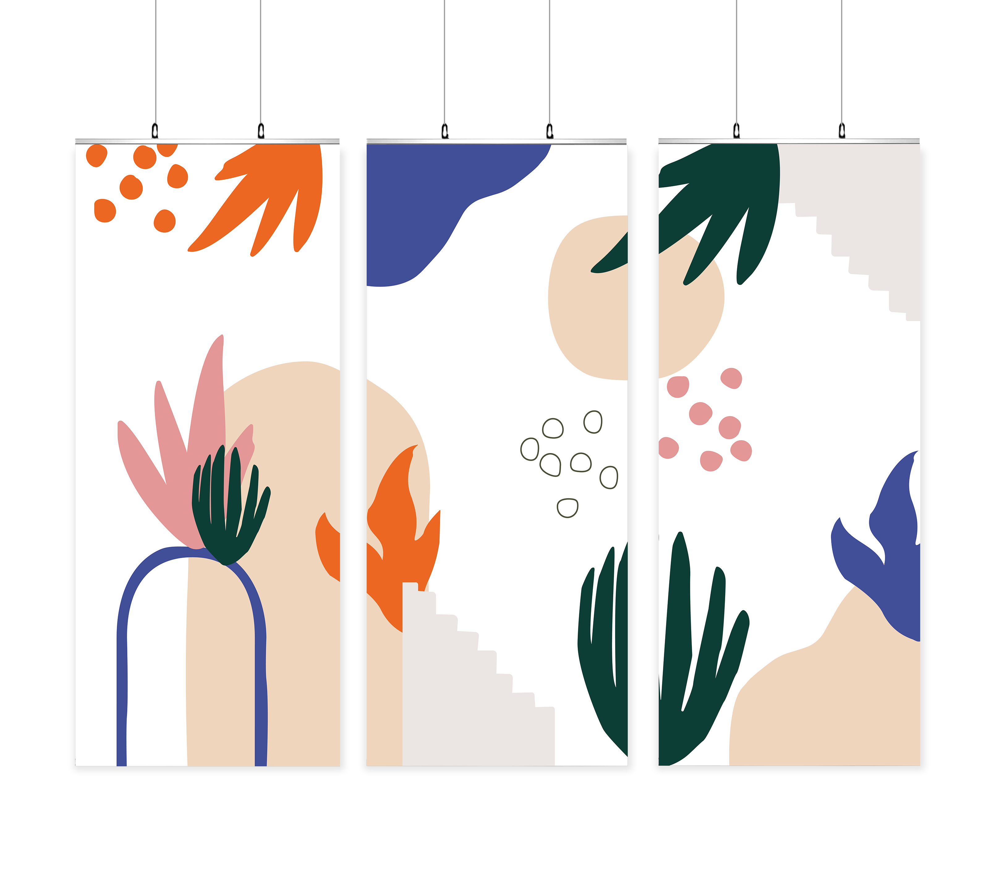 Visuel mural - Matisse Triptyque