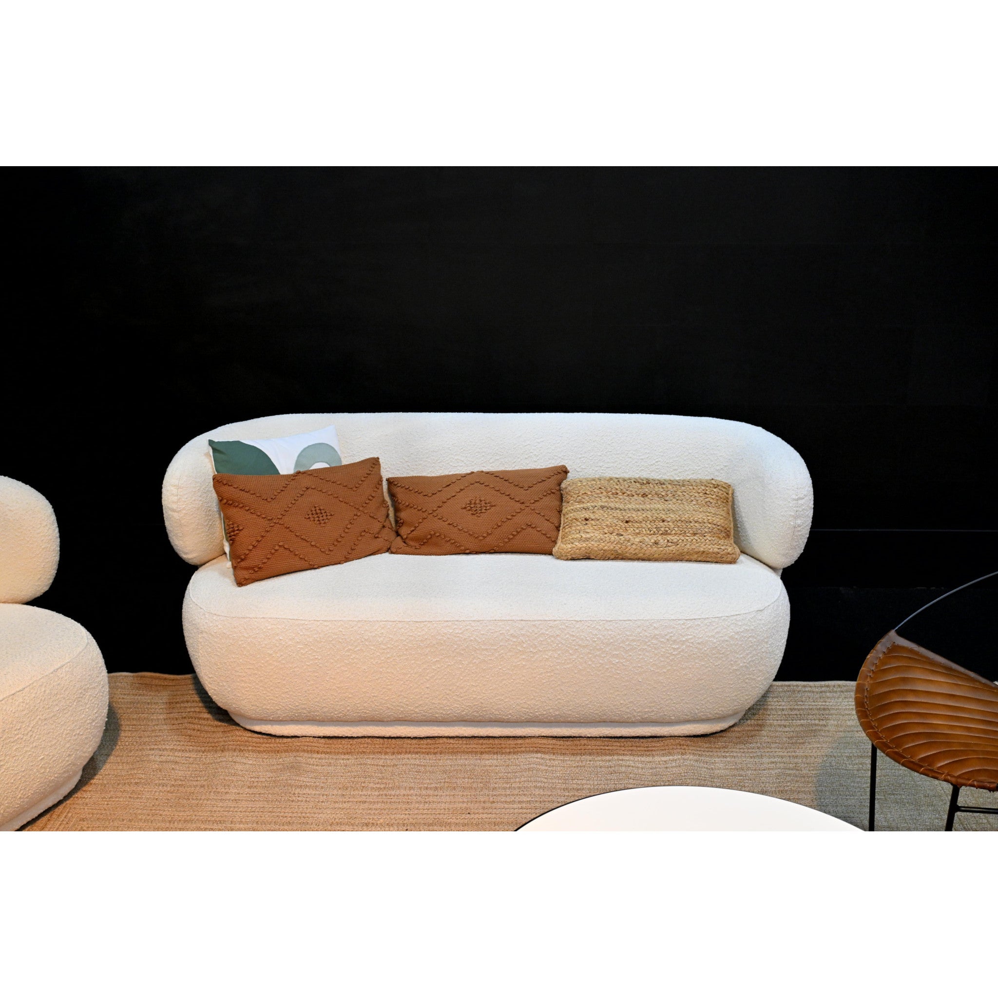 Coussin Jutta 30x50 - beige naturel