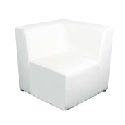 Chauffeuse angle Nikki 75 x 75 - blanc
