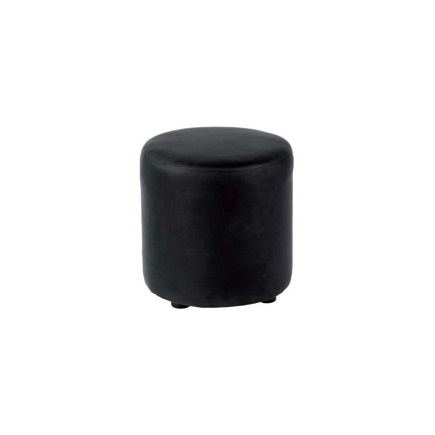 Pouf Dalton rond dia 40 - noir