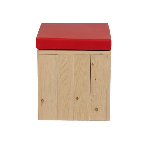 Coussin Eco 040x040 Rouge