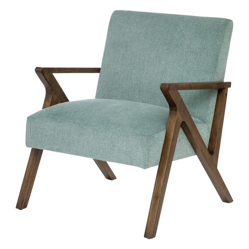 Fauteuil Calgary vert d'eau