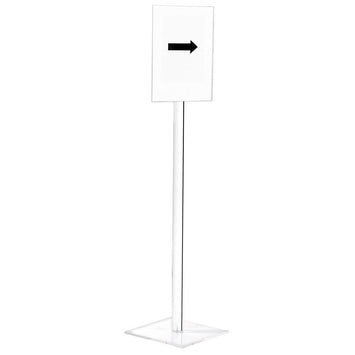 Panneau guidage plexi