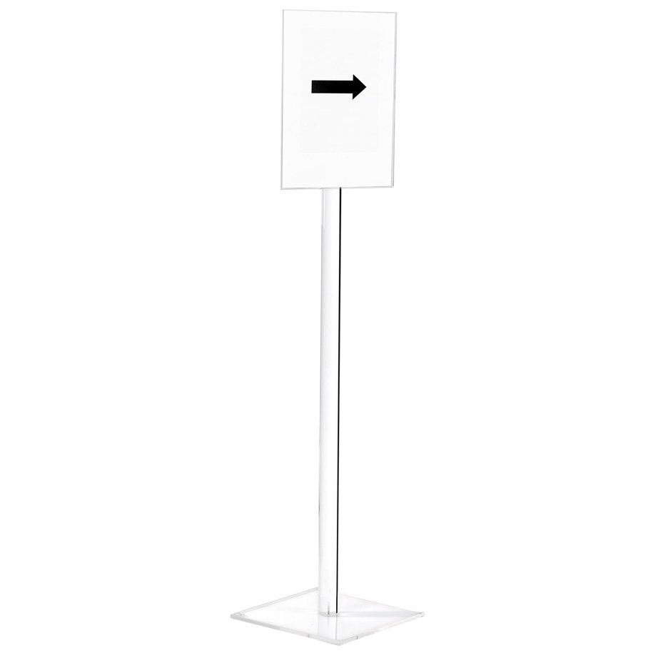 Panneau guidage plexi