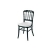 chaise napoléon - noir & blanc 