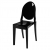 chaise victoria - noir