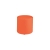 pouf pop rond dia40 - mandarine