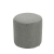 pouf rond 40 tweed - gris