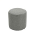 Pouf Tweed rond dia 40 - gris