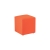 Pouf Pop carré L40 - mandarine