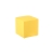 pouf pop carré L40 - jaune