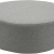 Pouf Tweed rond dia 120 - gris