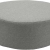 Pouf Tweed rond dia 120 - gris