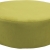 Pouf Tweed rond dia 120 - vert anis