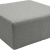 pouf tweed carré L100 - gris