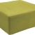 pouf tweed carré L100 - anis