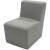 Chauffeuse Tweed L50 - gris