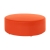pouf pop rond dia120 - mandarine