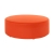 Pouf Pop rond dia 120 - mandarine