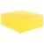pouf pop carré L100 - jaune