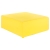 Pouf Pop carré L100 - jaune