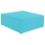 Pouf Pop carré L100 - bleu azur