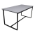 table krea H75 160x80 - gris