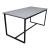 Table Krea H75 160x80 - gris