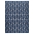 Tapis Zag 200x290cm - bleu