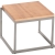 table grog H45 50x50 - bois