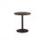 table stacy H73 dia70 - bois & noir