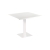 table stan H73 90x90 - blanc & blanc
