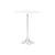mange debout stacy H110 dia90 - blanc & inox