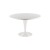 table ivan dia120 - blanc & blanc