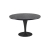 table ivan dia120 - noir & noir