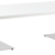 table stan H35 180x90 - blanc & inox
