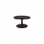 table stacy H35 dia70 - noir & noir