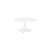 table stacy H35 dia90 - blanc & blanc