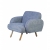fauteuil toon - bleu