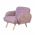 fauteuil toon - rose