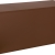 Buffet box 3 faces 200x90 H90 chocolat