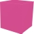 Kub box 100x100 H110 fuschia