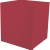 kub box H110 100x100 - framboise
