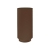 stèle ronde H110 dia50 - chocolat
