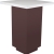 mange debout karroo H110 80x80 - chocolat