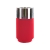 stèle ronde vasque krome H120 dia60 - rouge