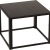 table kadra H45 60x60 - noir