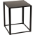 table kadra H73 60x60 - noir